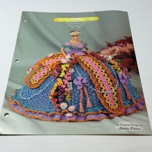 Annie's Attic Flower Garden‎ Collection Crochet Barbie  Pattern Gladiolus Dress